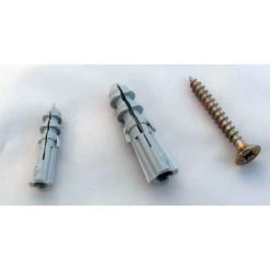 DIAGER Chevilles Nylon Diam 6-8-10 Avec Vis Fixation (Sachet 50 Pièces) -DIAGER Soldes Magasin 100017 3