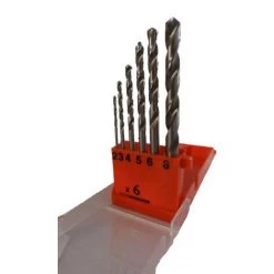 Coffret 6 Forets Métal HSS Taillés Meulés DIAGER -DIAGER Soldes Magasin 100419 2