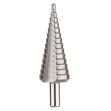 Foret étagé HSS Pro 118° Goujure Droite D. 6 à 38 X Lt. 100 Mm - 513B - Diager 3 Foret étagé HSS Pro 118° Goujure Droite D. 6 à 38 X Lt. 100 Mm - 513B - Diager