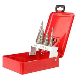 Coffret 3 Forets étagés HSS Pro 118° Goujure Droite 4 à 12, 20 Et 30 Mm - 513C - Diager