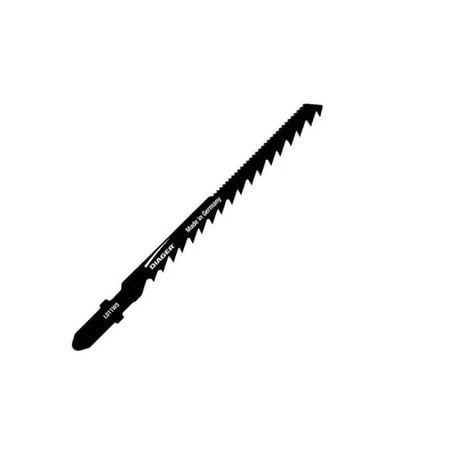 5 Lames Scie Sauteuse Bois Rapide Jusqu'à 50mm Double Denture DIAGER 3 5 Lames Scie Sauteuse Bois Rapide Jusqu'à 50mm Double Denture DIAGER