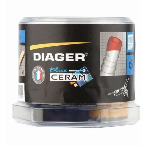 Kit Blue Ceram 6 Pièces Ø6(X2)-8(X2) + Mandrin + Pierre Aviver DIAGER - 426C 4 Kit Blue Ceram 6 Pièces Ø6(X2)-8(X2) + Mandrin + Pierre Aviver DIAGER - 426C – Image 2
