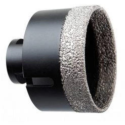 DIAGER Scie Trépan Diamant à Sec M14 Pour Meuleuse D. 45 Mm