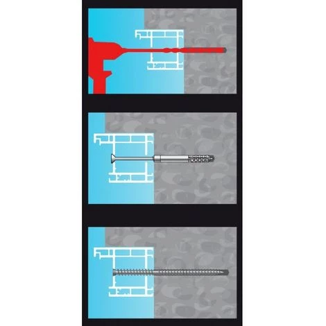 DIAGER Foret Béton Spécial Huisserie 6,5x260 Compatible SDS+ 4 DIAGER Foret Béton Spécial Huisserie 6,5x260 Compatible SDS+ – Image 2