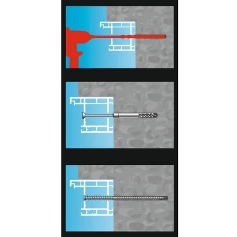DIAGER Foret Béton Spécial Huisserie 6,5x260 Compatible SDS+ 5 DIAGER Foret Béton Spécial Huisserie 6,5x260 Compatible SDS+ – Image 3