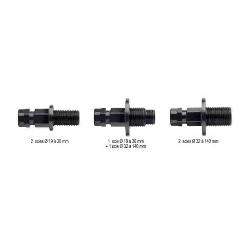 Pack De 3 Connecteurs Longs Pour Utilisation Simultanée De 2 Scies Trépan Diager 3 Pack De 3 Connecteurs Longs Pour Utilisation Simultanée De 2 Scies Trépan Diager