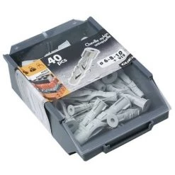 DIAGER Boite GUEX De 40 Chevilles Nylon D6 / D8 / D10 + Vis