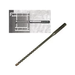 Foret Sds+ Spécial Huisserie - Longueur : 210 - Qte : 1 - DIAGER