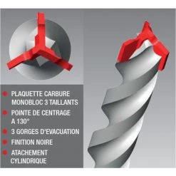 5 Forets Béton OPTIMA-3 Ø4-5-6-8-10 Mm - DIAGER 9 5 Forets Béton OPTIMA-3 Ø4-5-6-8-10 Mm - DIAGER -DIAGER Soldes Magasin 5696531 3