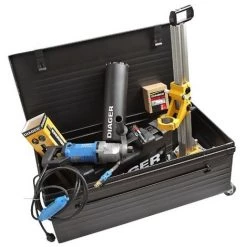 Pack Carrotage électrique 2000 W Raccord 1/2" ( Bâti + Moteur + Coffret Outillage) - 356E - Diager