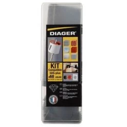 Kit Trépan Diamant D. 68 Mm + Porte-trépans + Guide Centreur + Pierre à Aviver - 431C - Diager