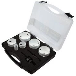 Mallette Scie Cloche PRO 8 Pcs Spécial Electricien II - 657C - Diager