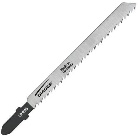 25 Lames De Scie Sauteuse HCS CV Pas De 2,5 X Lu. 75 Mm Pour Bois/plastique - L002W25 - Diager 3 25 Lames De Scie Sauteuse HCS CV Pas De 2,5 X Lu. 75 Mm Pour Bois/plastique - L002W25 - Diager