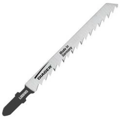 25 Lames De Scie Sauteuse HCS CV Pas De 2,5 X Lu. 75 Mm Pour Bois - L006W25 - Diager